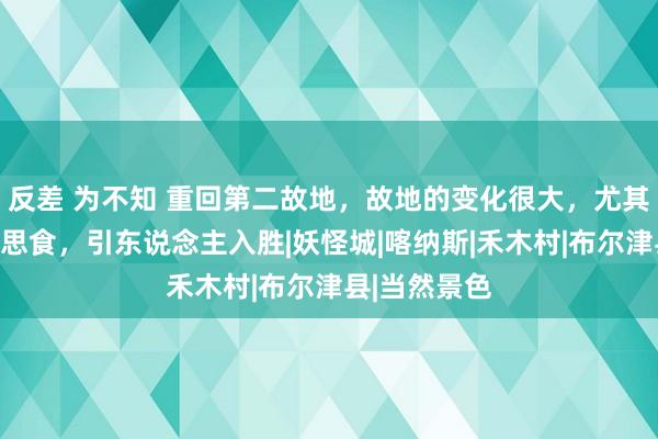 反差 为不知 重回第二故地，故地的变化很大，尤其是吃到好意思食，引东说念主入胜|妖怪城|喀纳斯|禾木村|布尔津县|当然景色